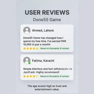 DONE55 APK User Reviews